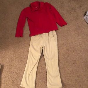 School uniform long sleeve top